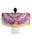 angel wings, feathers print scarf, silk and cashmere scarf, 